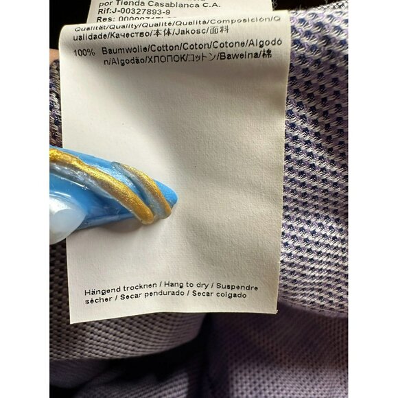 Boss Hugo Boss Men's‎ Sharp Fit Long Sleeve Dress Shirt Size 16 1/2 - Picture 5 of 5